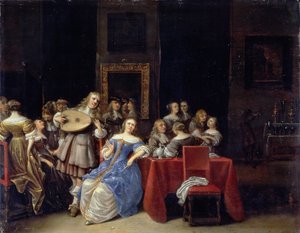 A Musical Party, 1660